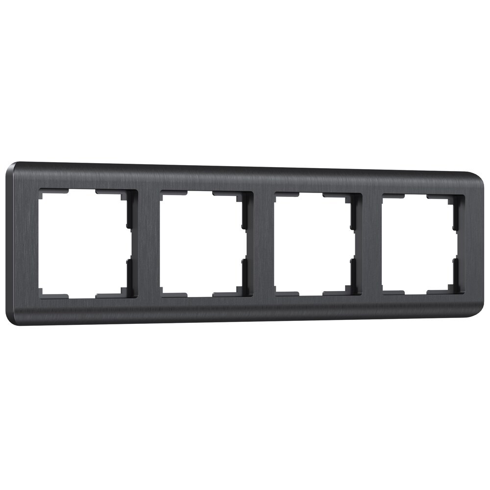 original-14752.jpg Рамка Werkel Stream четырехместная графит (a051278) — изображение 1