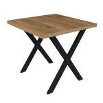 Стол кухонный квадратный 0,8х0,8 м дуб флагстафф 9781 (53956)