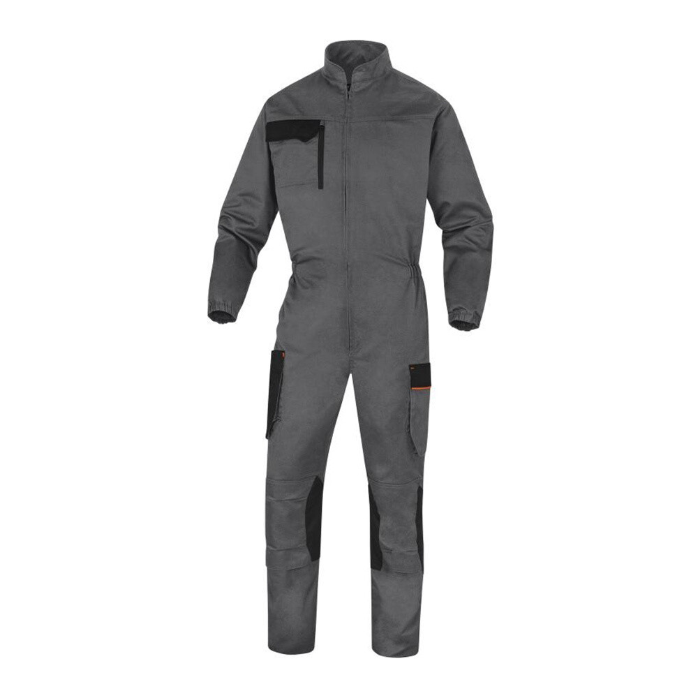 original-1486.jpg Комбинезон мужской рабочий Delta Plus Mach 2 52-54 рост 172-180 см серый/оранжевый — изображение 1