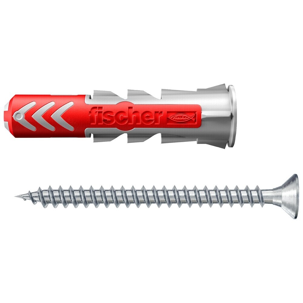 original-14982.jpg Дюбель универсальный Fischer DuoPower 5x25 мм нейлон с шурупом (50 шт.) — изображение 1