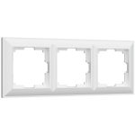 Рамка Werkel Fiore трехместная белая (a051020)