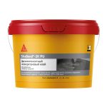 Клей для паркета полиуретановый Sika Bond 2K PU коричневый 9 кг + 1 кг