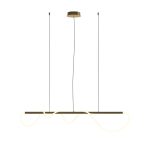 Люстра светодиодная подвесная Maytoni Tau 30 Вт 3000К 3 кв.м (MOD166PL-L30G3K)