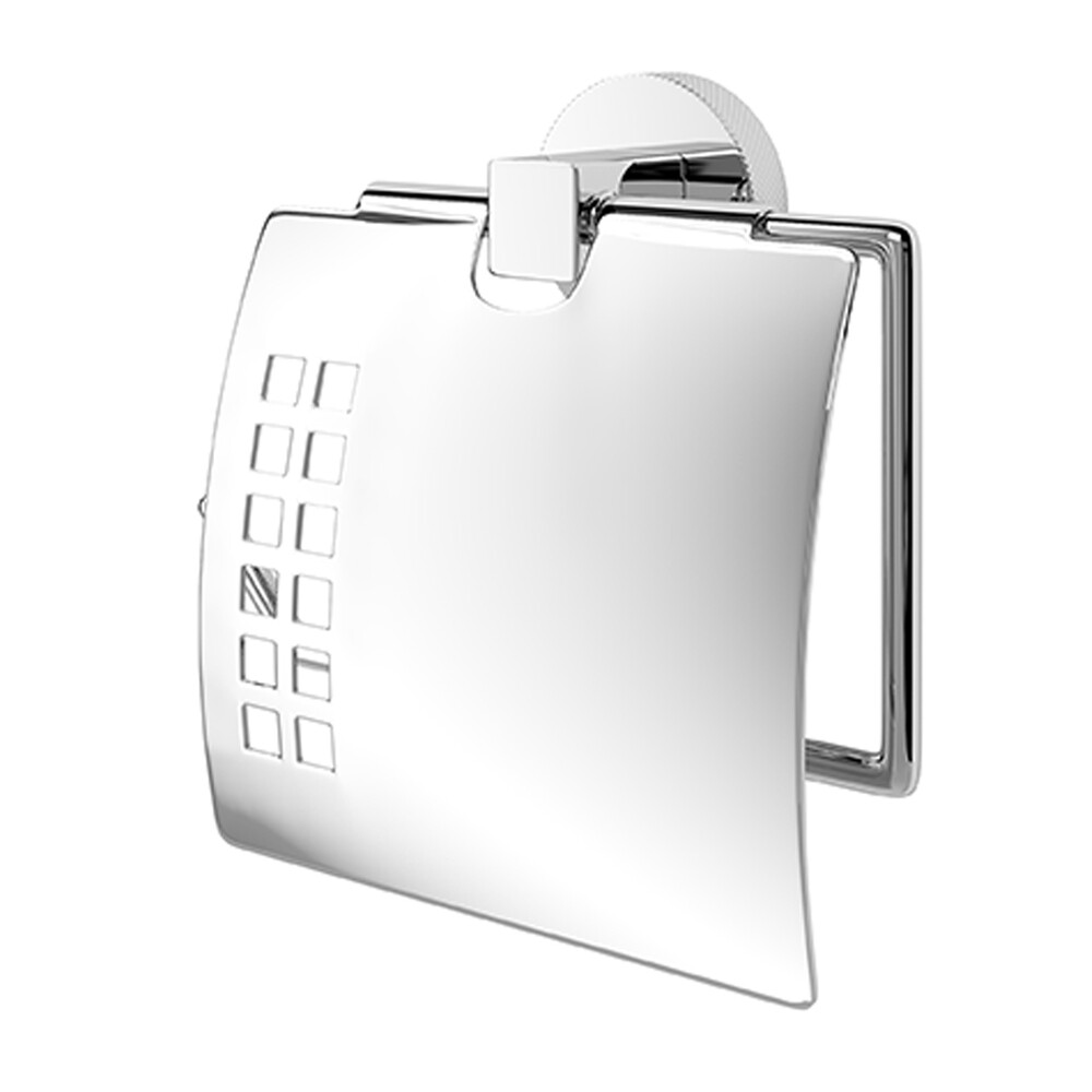 original-1576.jpg Держатель для туалетной бумаги WasserKraft Mosel с крышкой металл хром (K-46625) — изображение 1