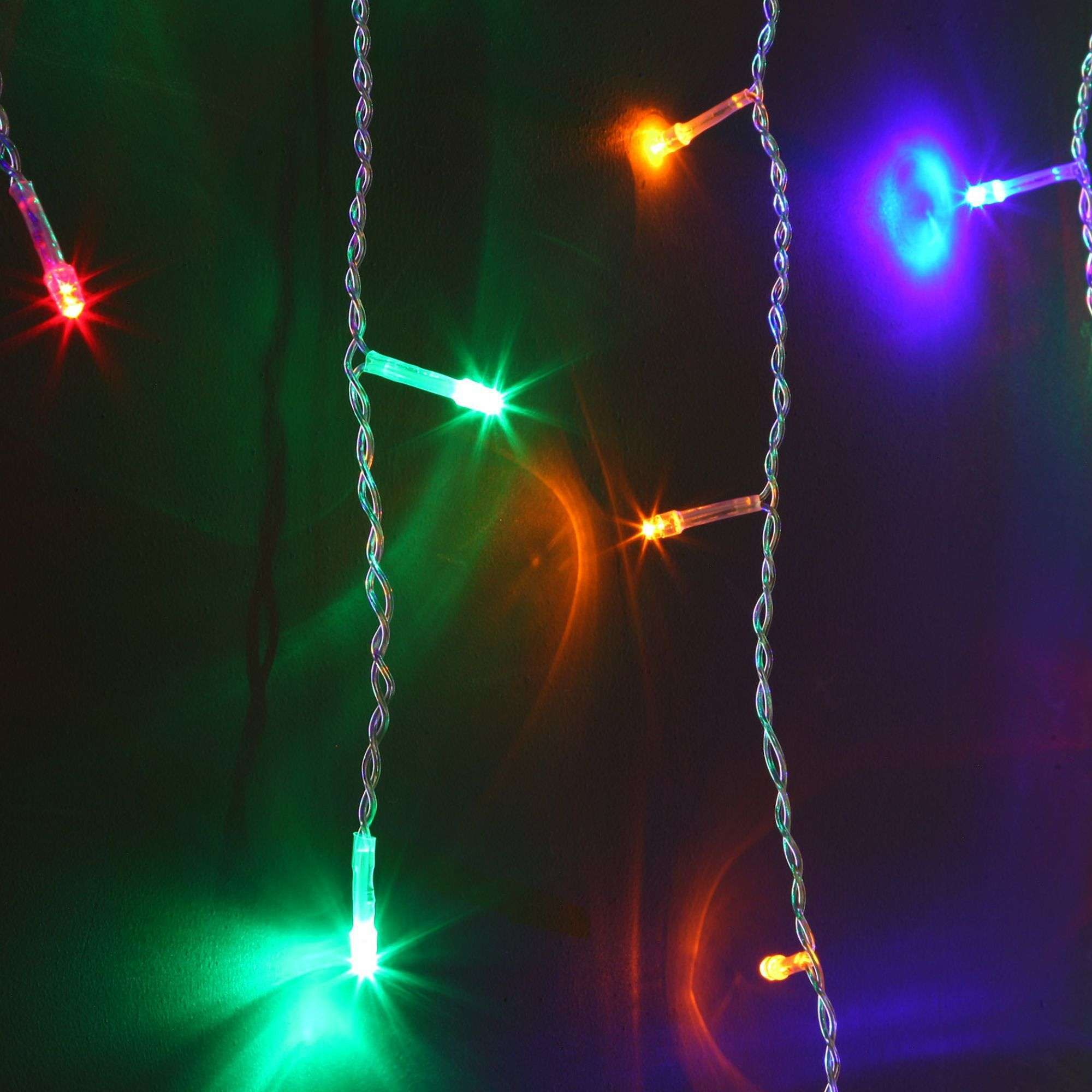 original-15904.jpg Гирлянда светодиодная Eurosvet Бахрома мультиколор 1,8х0,5 м (a044085) — изображение 1