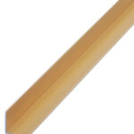 Уголок алюминиевый 15х15х1х1000 мм GAH Alberts золотой