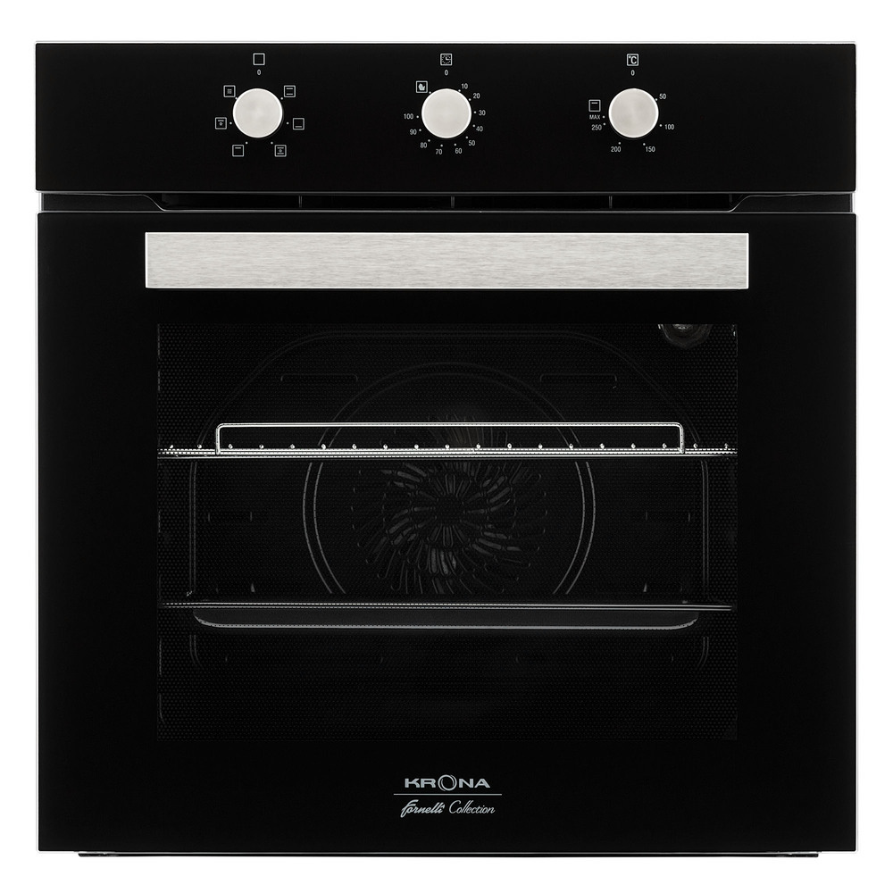 original-16807.jpg Духовой шкаф электрический встраиваемый Krona Romana 595 мм черный (КА-00001520) — изображение 1