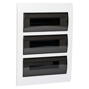 Щит распределительный встраиваемый EKF PROxima ЩРВ-П-45 пластиковый IP41 505х365х110 мм 45 модулей прозрачная дверь