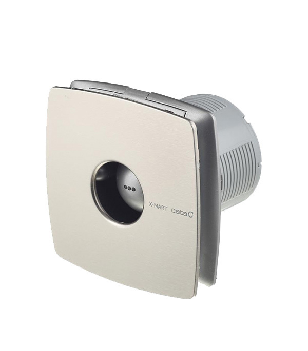 original-17099.jpg Вентилятор осевой Cata X-Mart 10 Inox Timer с таймером d100 мм серебро — изображение 1