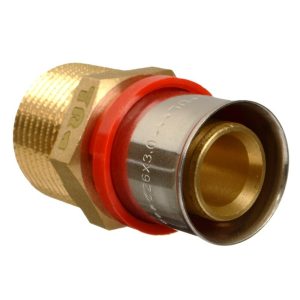 Соединитель прямой Terma (47088) 26(пресс) х 3/4 НР(ш)