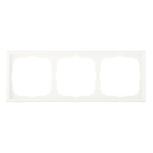 Рамка Systeme Electric ArtGallery трехместная белая (GAL000103)