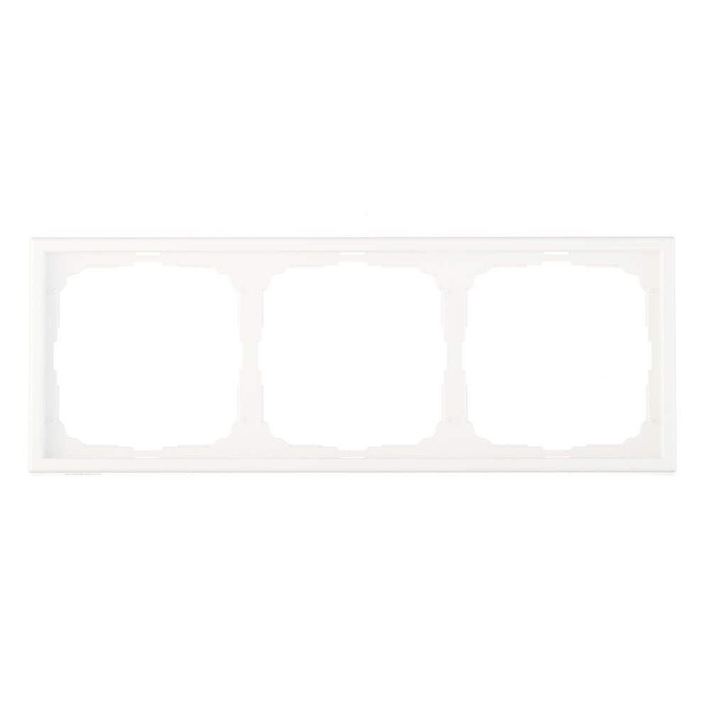 original-18147.jpg Рамка Systeme Electric ArtGallery трехместная белая (GAL000103) — изображение 1