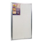 Люк ревизионный под плитку Практика EuroFormat-R алюминиевый 600х1000 мм скрытый нажимной