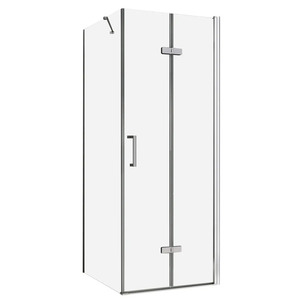 original-18628.jpg Душевой уголок Abber Zart хром 90х90х195 см квадрат стекло прозрачное 6 мм (AG08090P-S91) — изображение 1