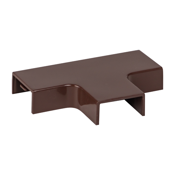 original-18734.jpg Тройник для кабель-канала EKF 20х10 мм темное дерево (4 шт.) (tchd-20-10x4) — изображение 1