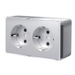 Розетка Werkel Gallant накладная серебряная (a052776)