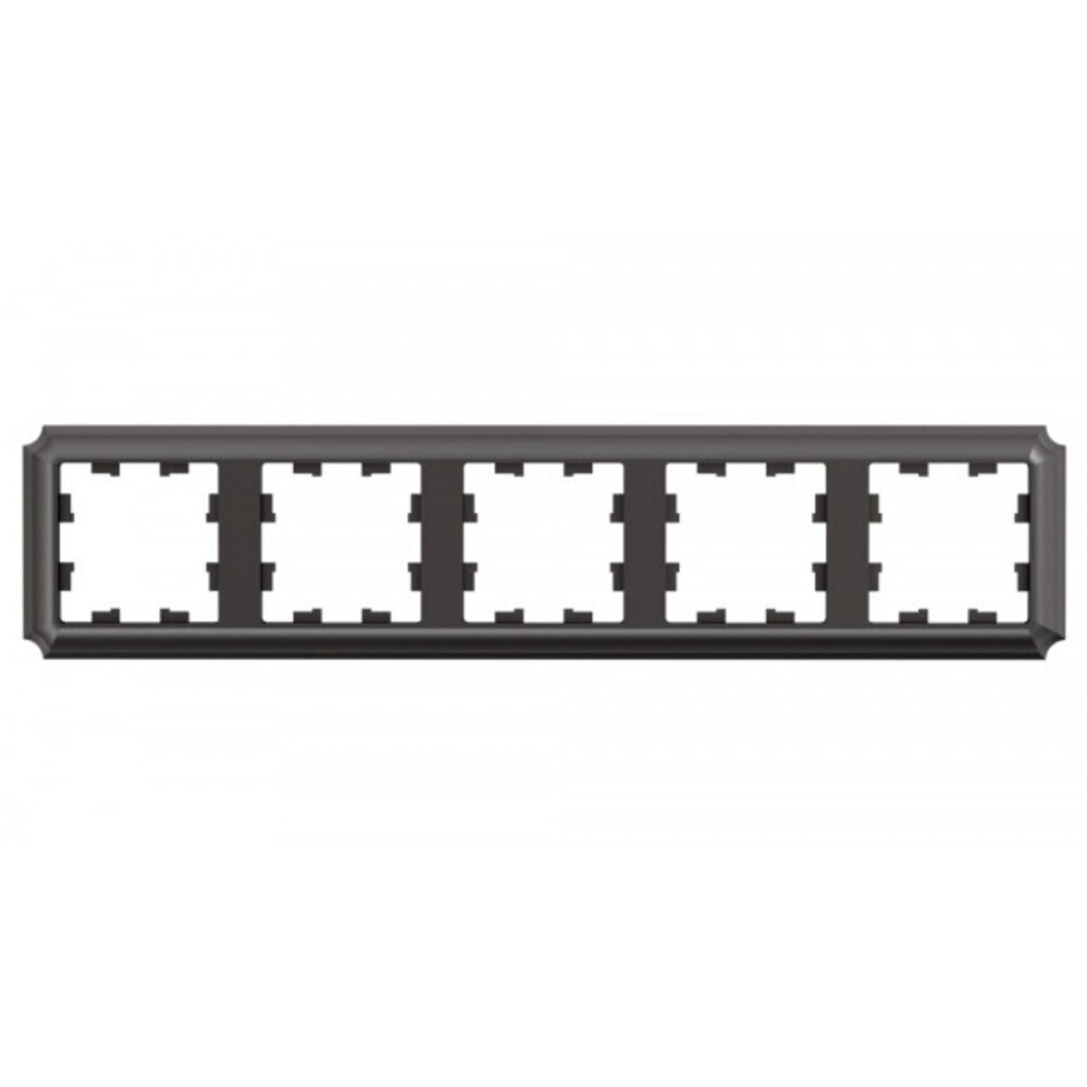 original-18872.jpg Рамка Systeme Electric AtlasDesign Antique пятиместная мокко (ATN100605) — изображение 1