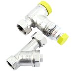 Фильтрогидромат для подключения счетчика Gibax G0020 3/4 с обратным клапаном