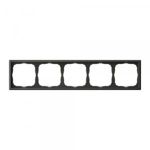 Рамка Systeme Electric ArtGallery пятиместная базальт (SE GAL001405)