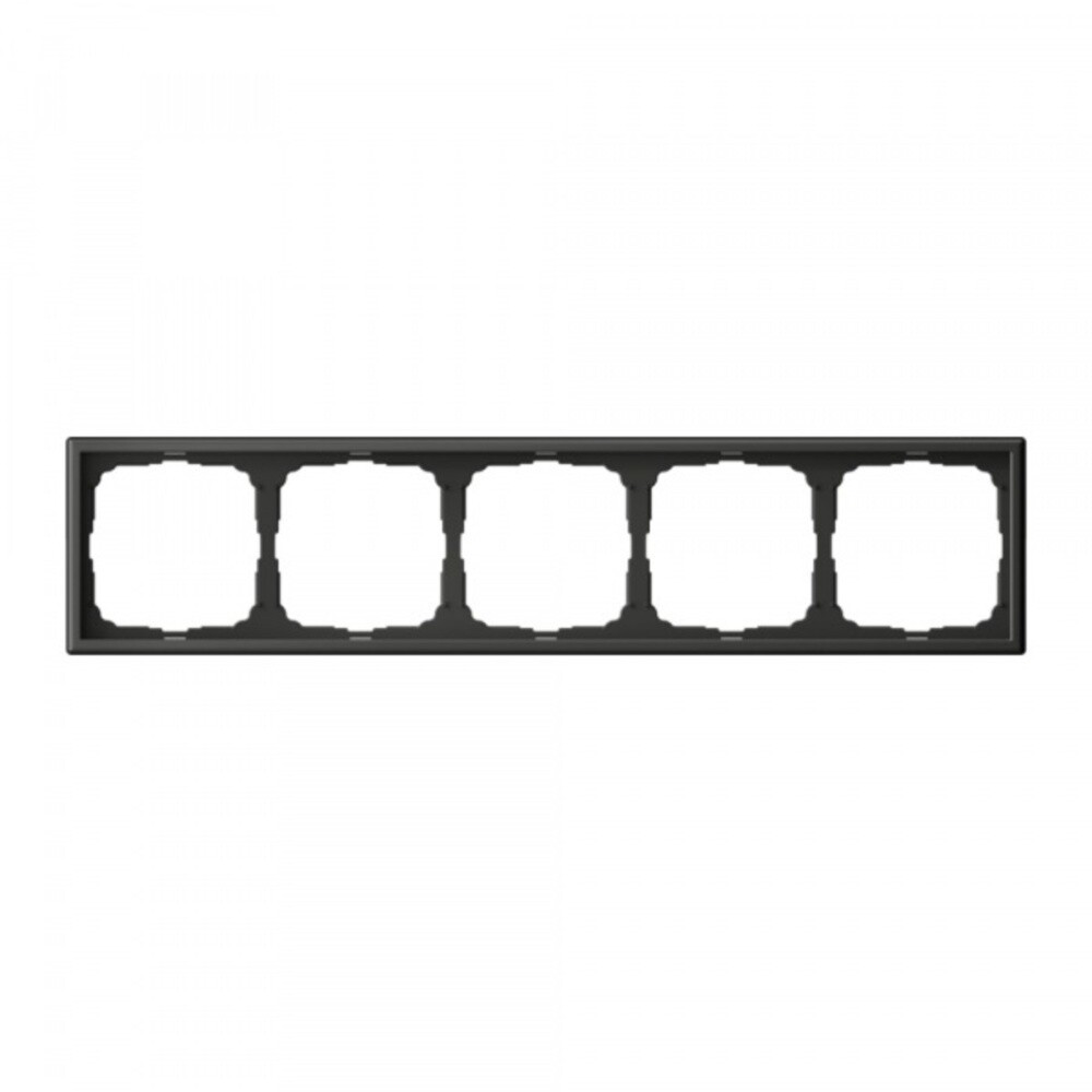 original-19162.jpg Рамка Systeme Electric ArtGallery пятиместная базальт (SE GAL001405) — изображение 1