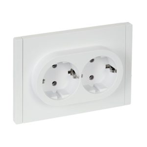 Розетка IEK Forte&Piano FP224 встраиваемая белая (FP-R21-16-1-K01)