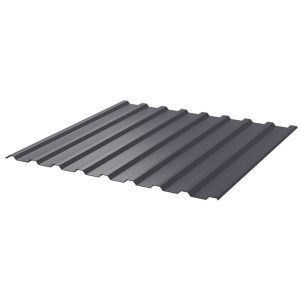 Профнастил С20R 1,15х2 м 0,5 мм графитовый серый RAL 7024