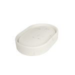 Мыльница для ванной Zenfort Бьянка настольная полирезин белая (107349)