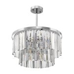 Люстра потолочная Freya Viviane E14 480 Вт 32 кв.м (FR11001PL-08CH)