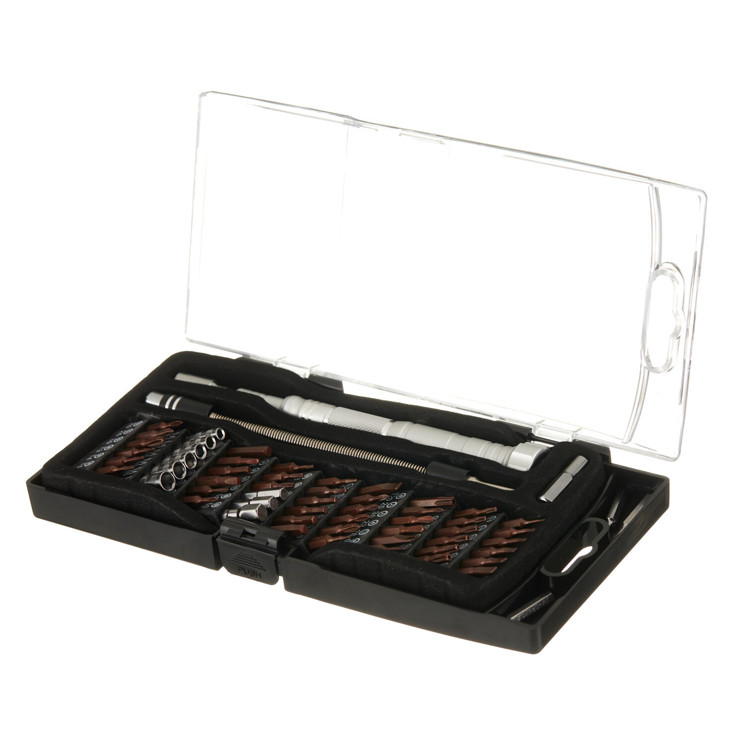 original-19910.jpg Набор отверток для точных работ Kranz (KR-12-4774) (62 шт.) — изображение 1