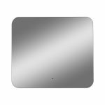 Зеркало с подсветкой прямоугольное 80х70 см бесконтактный сенсор Continent Braga (ЗЛП2387)