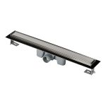 Лоток душевой АНИ пласт Мол с комбинированным затвором 62х650 мм d50 мм цельнометаллический (TLZ2065)