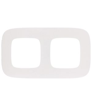 Рамка Legrand Valena Allure двухместная белая (754302)