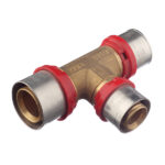 Тройник Tiemme 32(пресс) х 26(пресс) х 26(пресс)