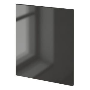 Фасад для шкафа черный глянец 446х536х18 мм