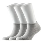 Носки мужские низкие Hesler кардная пряжа 44-46 серые (3 пары)