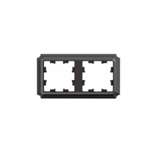 Рамка Systeme Electric AtlasDesign Antique двухместная мокко (ATN100602)