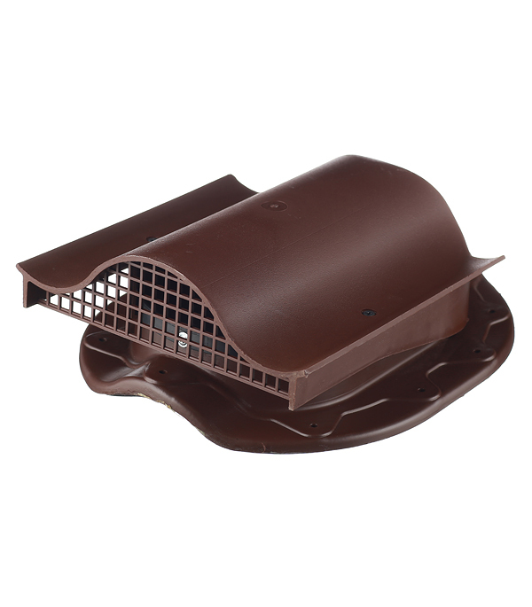 original-20913.jpg Аэратор Поливент КТВ-вентиль для готовой кровли из металлочерепицы коричневый RAL 8017 — изображение 1