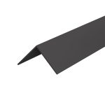 Уголок ПВХ 10х10х2700 мм 093 графит
