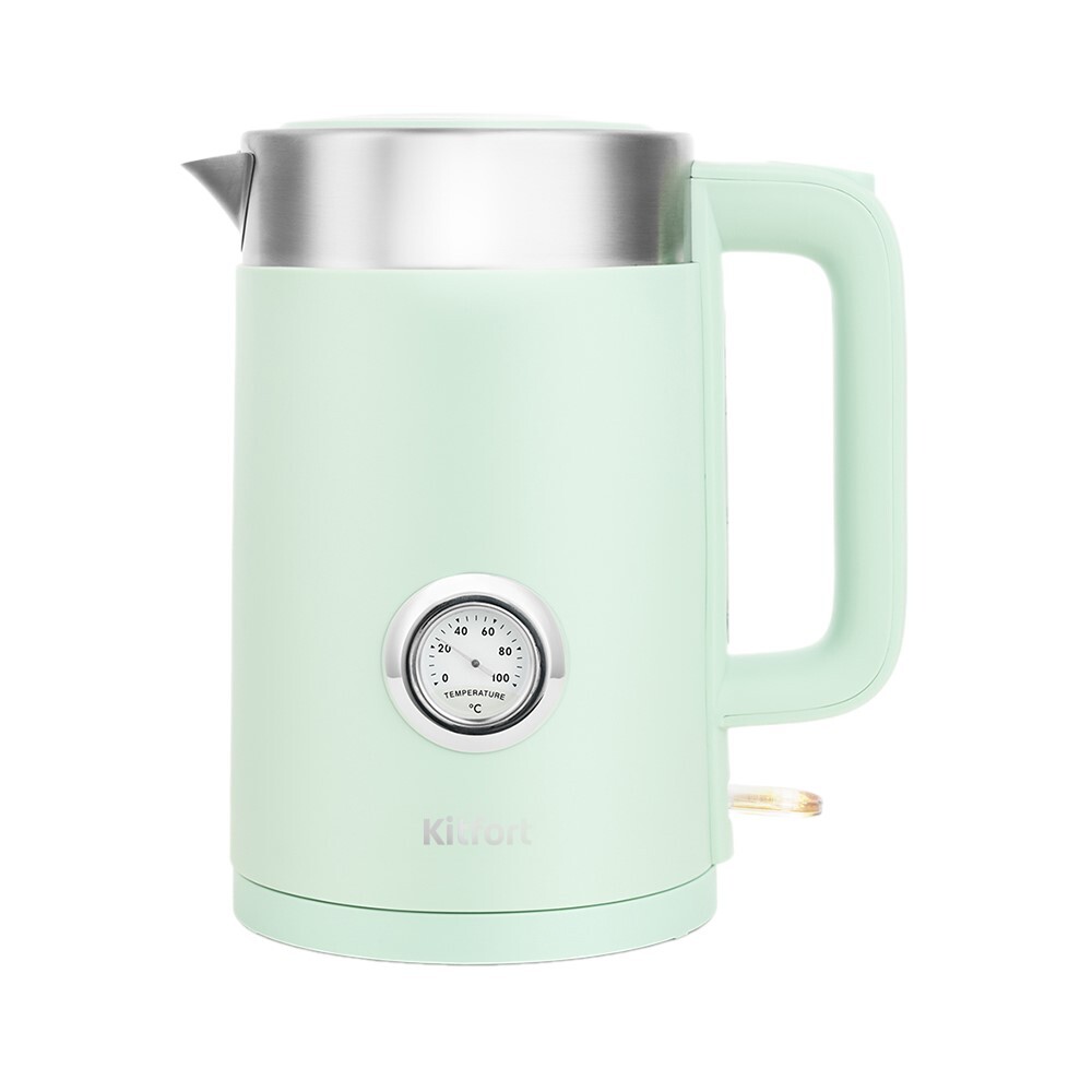 original-21072.jpg Электрический чайник Kitfort КТ-659-2 1,7 л зеленый — изображение 1