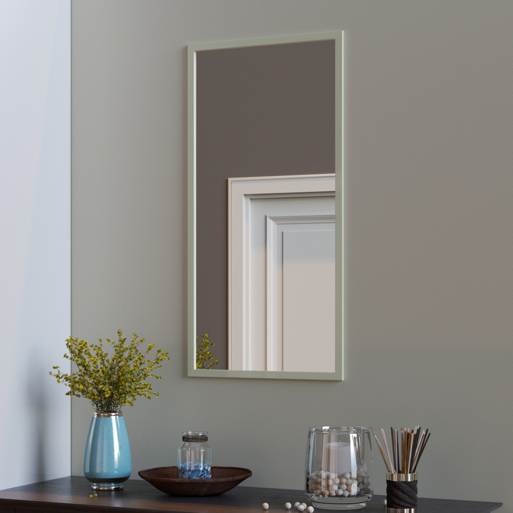 original-21247.jpg Зеркало настенное Gaspar 550х1100 мм белое — изображение 1