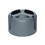 Колпак Krovent Hupcap для изолированного выхода d270 мм серый