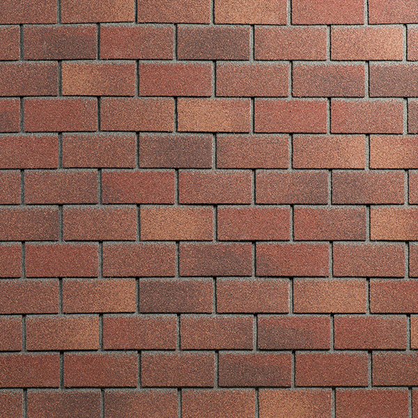 original-21647.jpg Панель фасадная гибкая Технониколь Hauberk 1000х250 мм кирпич терракотовый 2 кв.м — изображение 1