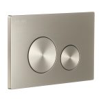 Клавиша смыва для инсталляций AM.PM Pro L пневматическая никель (I049031)