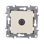 Розетка телевизионная Legrand Etika встраиваемая слоновая кость (672351)
