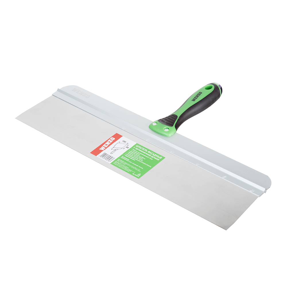 original-2242.jpg Шпатель фасадный Wenzo 450 мм с эргономичной ручкой и широким полотном (684779) — изображение 1