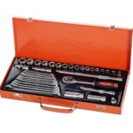 Набор торцевых головок с трещоткой AV Steel 3/8" (AV-011036) (36 шт.)