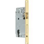 Замок врезной Palladium 285 PB универсальный под цилиндр латунь