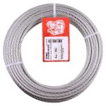 Трос стальной оцинкованный d4 мм DIN 3055 (20 м)