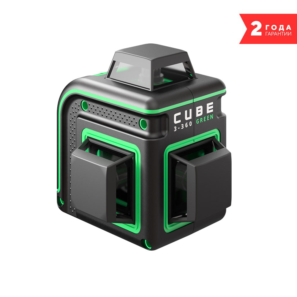 original-22995.jpg Уровень лазерный Ada Cube 3-360 Green Basic Edition (А00560) — изображение 1