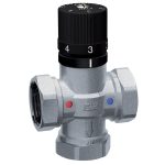 Клапан термостатический Far Termo 1/2 ВР(г) х 1/2 ВР(г) х 1/2 ВР(г) (FA 3950 12)